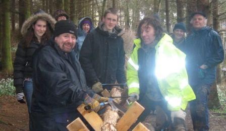 10 down in the woods today