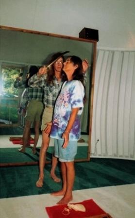 receiving a blessing in the chamber